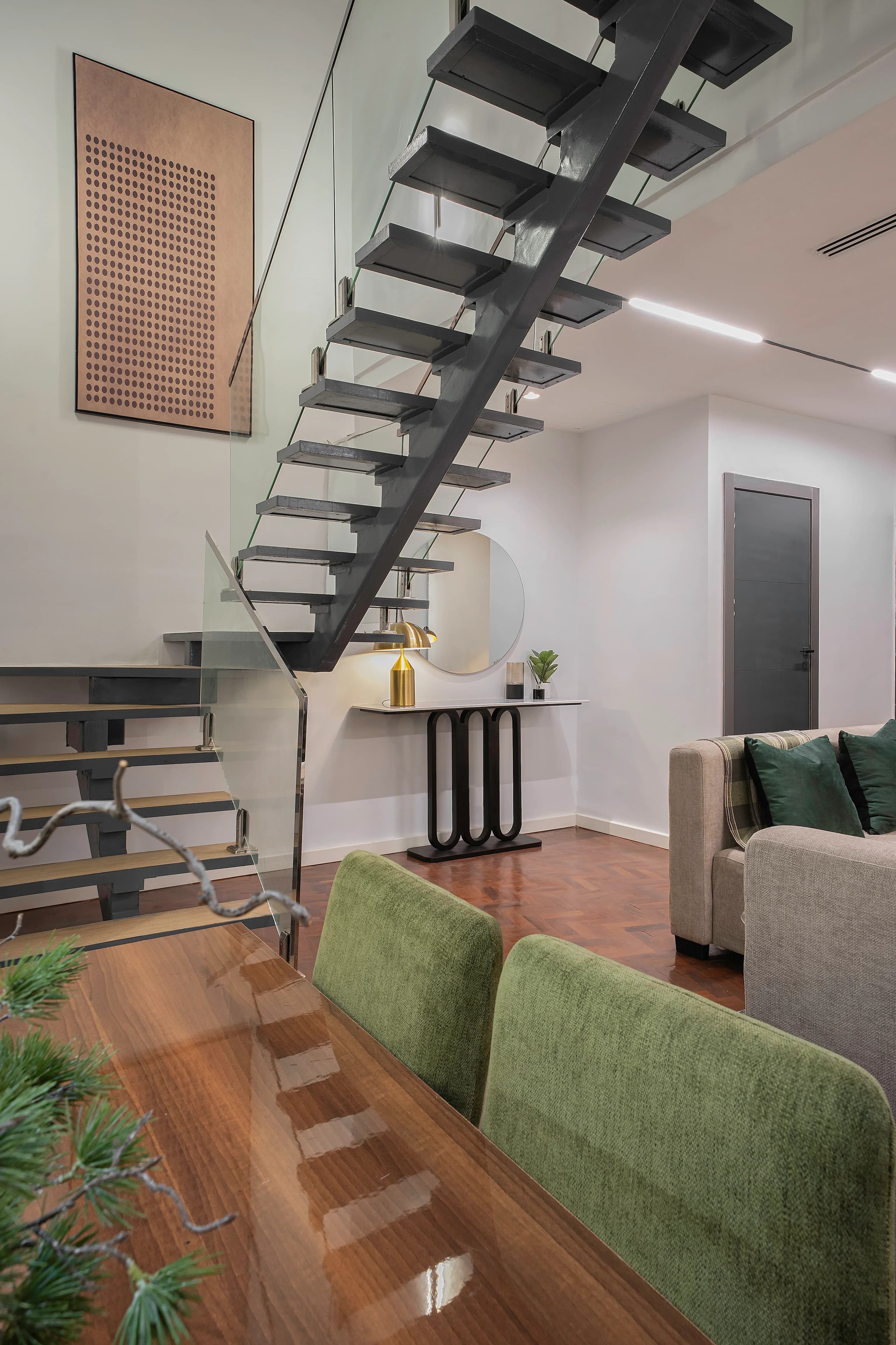 Modern office space background